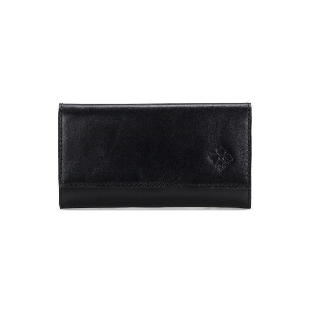 2601 Terresa Wallet Leather Wallet Wallets, Black